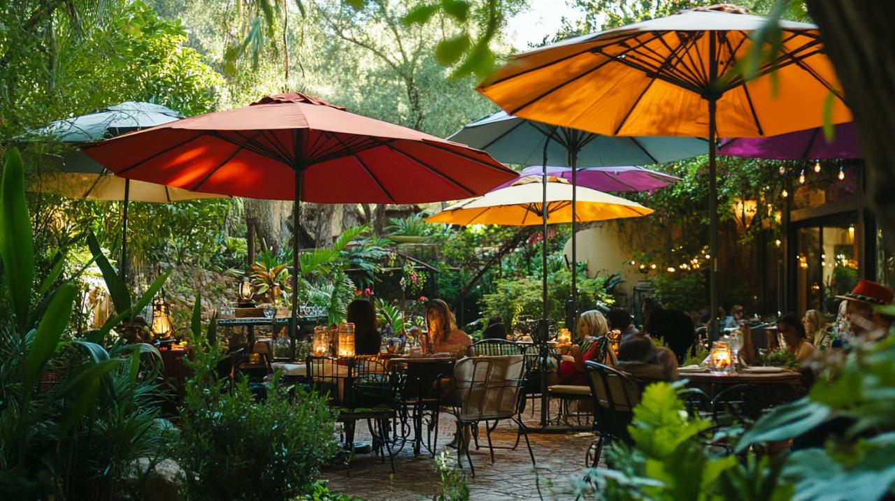 Explora la diversidad de sombrillas para tu jardín en belveo.es